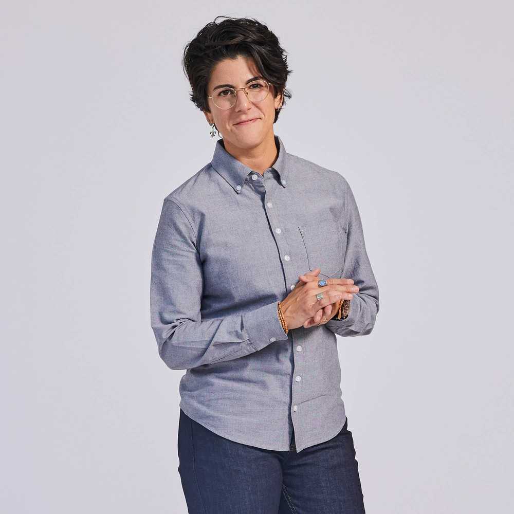 Kirrin Finch Gray Oxford Shirt - image 1