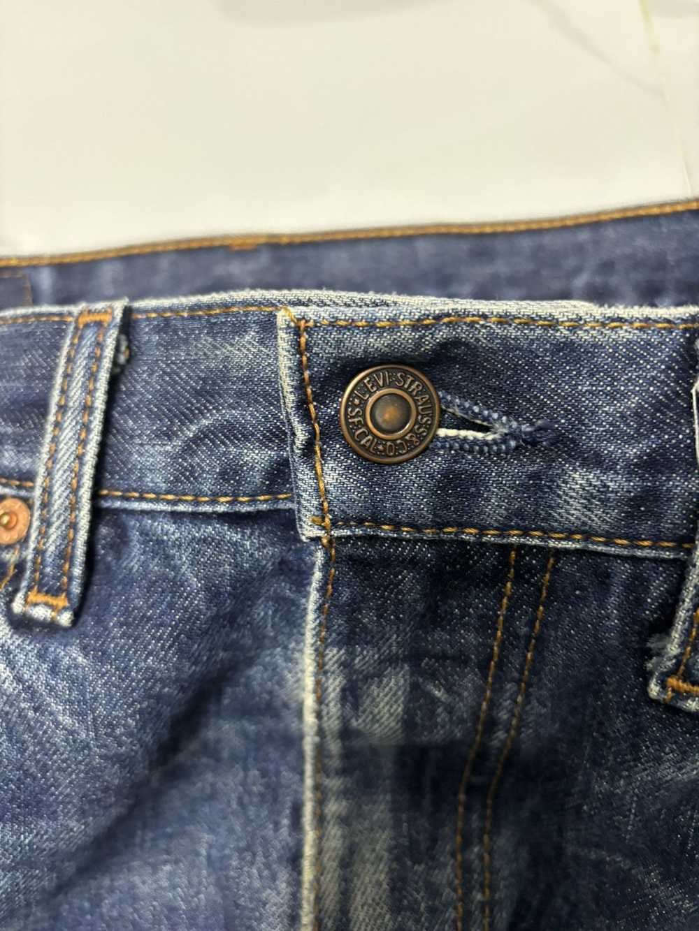 Levi's LEVIS 508 VINTAGE DISTRESSED DENIM JEANS - image 10