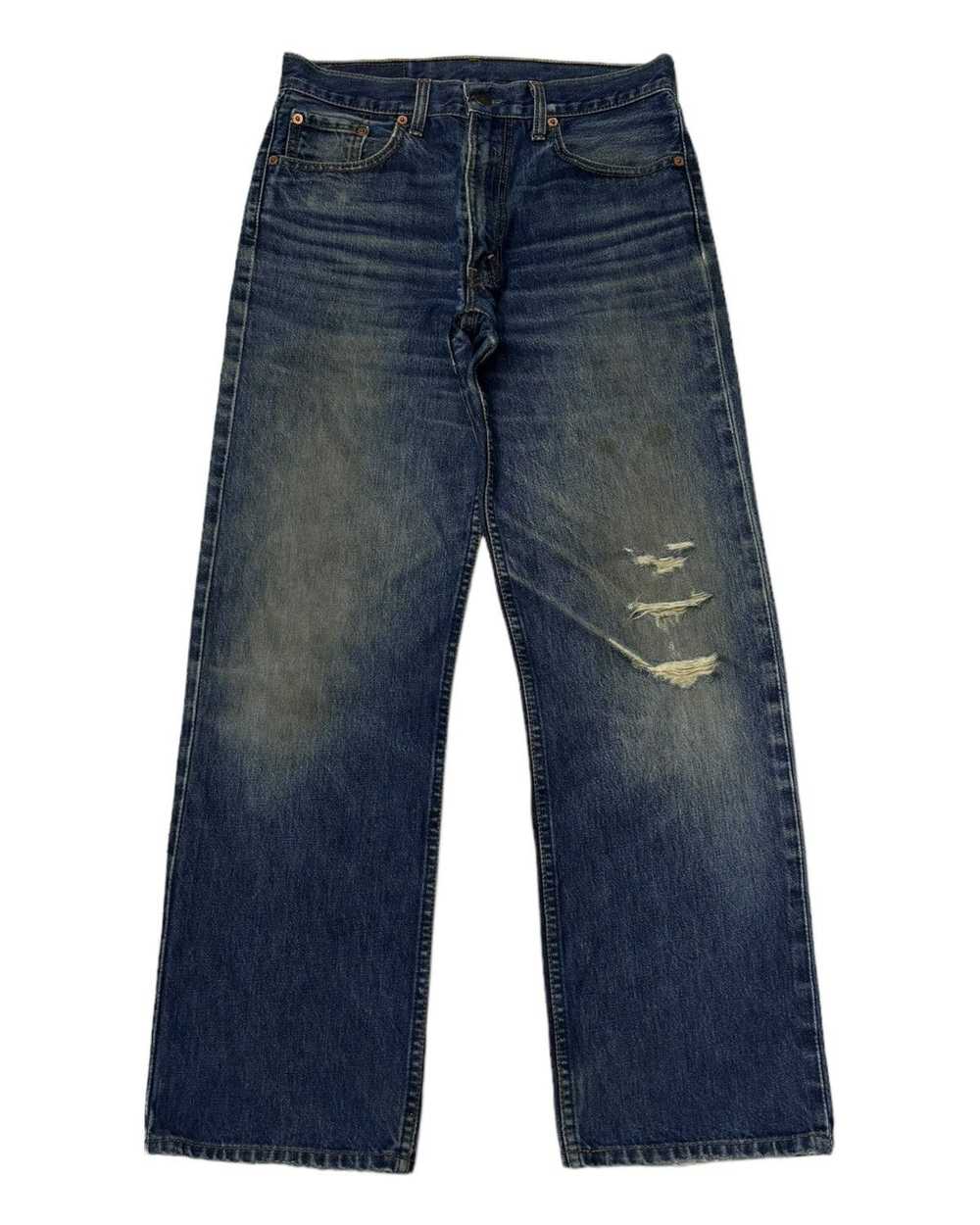 Levi's LEVIS 508 VINTAGE DISTRESSED DENIM JEANS - image 1