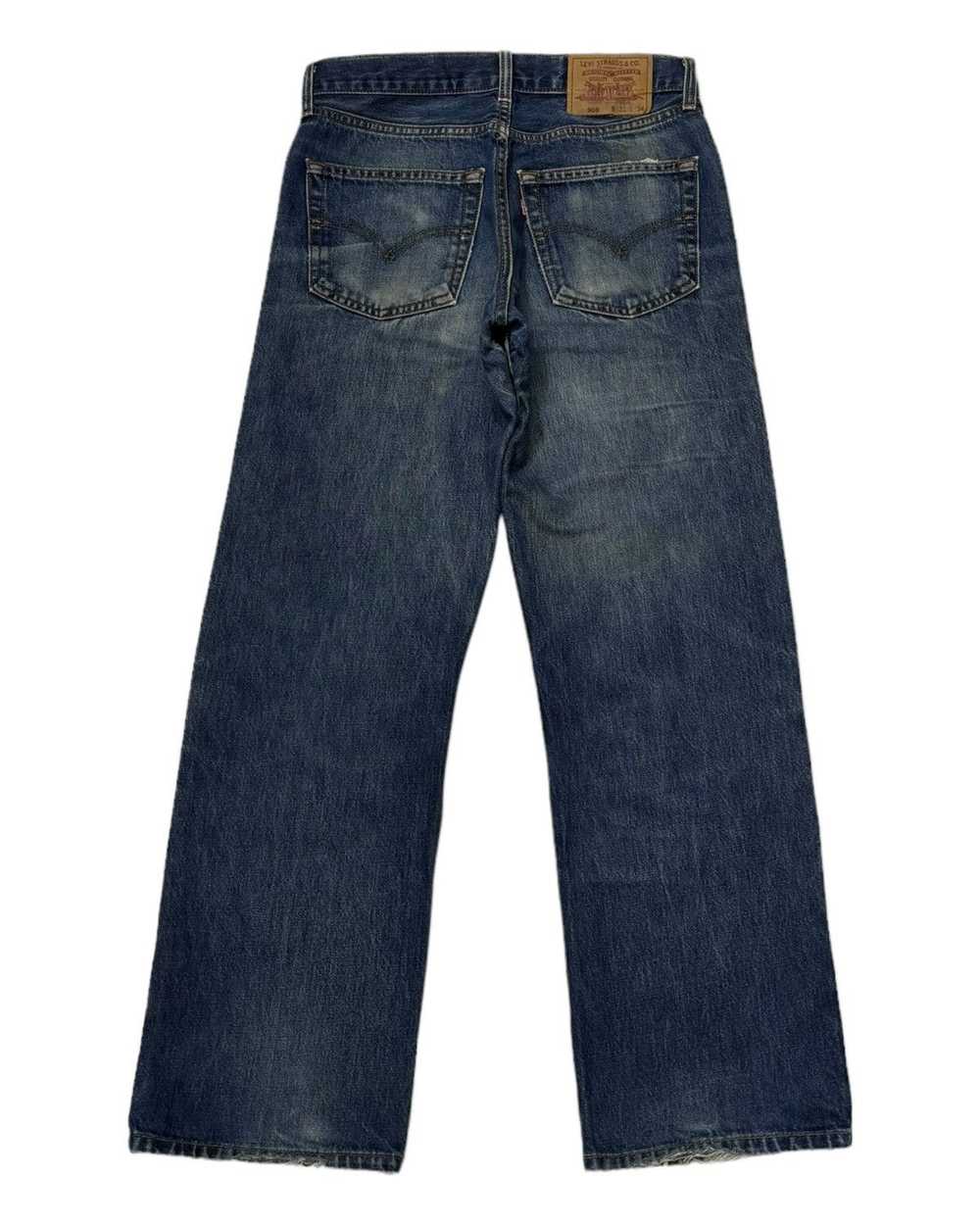 Levi's LEVIS 508 VINTAGE DISTRESSED DENIM JEANS - image 2