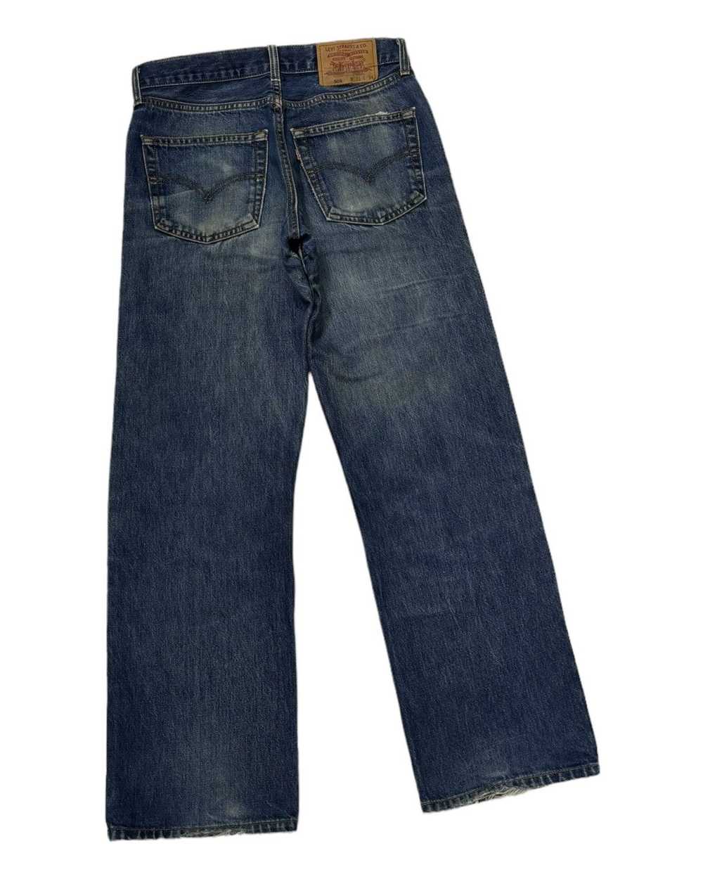 Levi's LEVIS 508 VINTAGE DISTRESSED DENIM JEANS - image 4