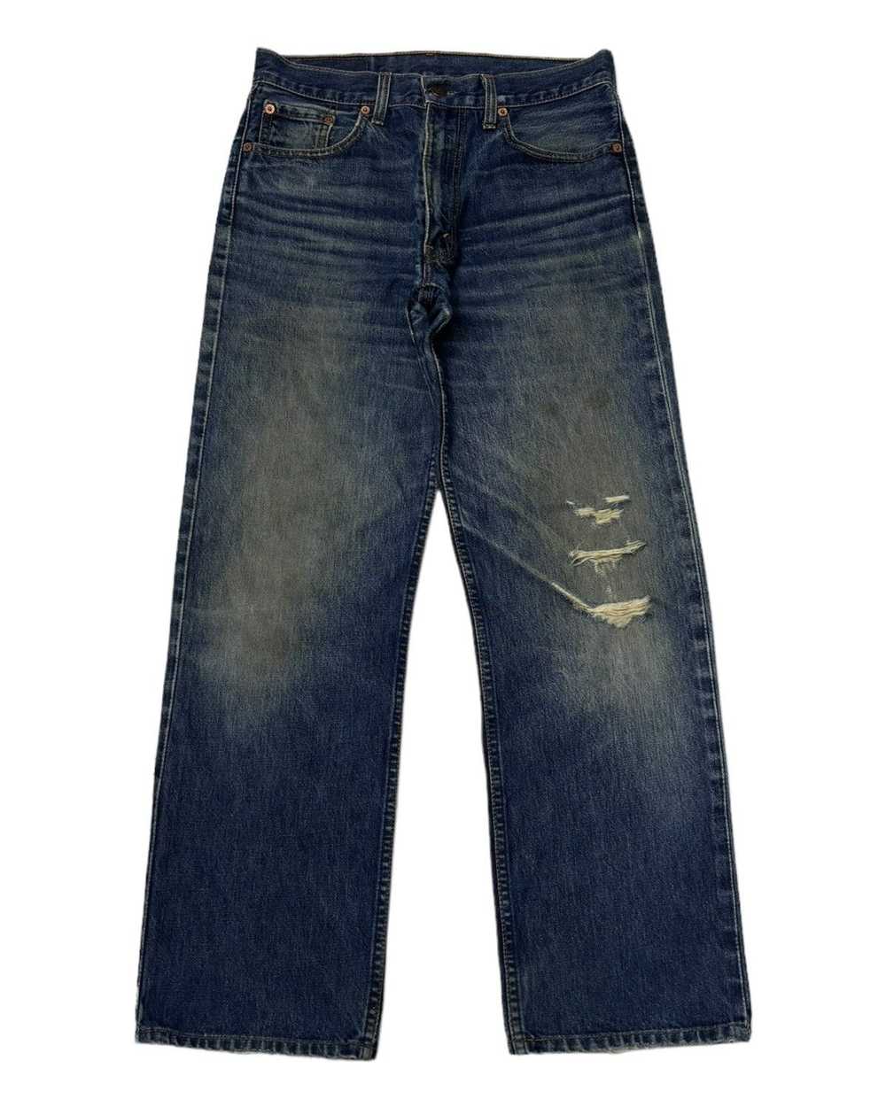 Levi's LEVIS 508 VINTAGE DISTRESSED DENIM JEANS - image 5