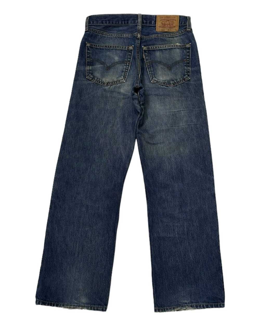 Levi's LEVIS 508 VINTAGE DISTRESSED DENIM JEANS - image 6