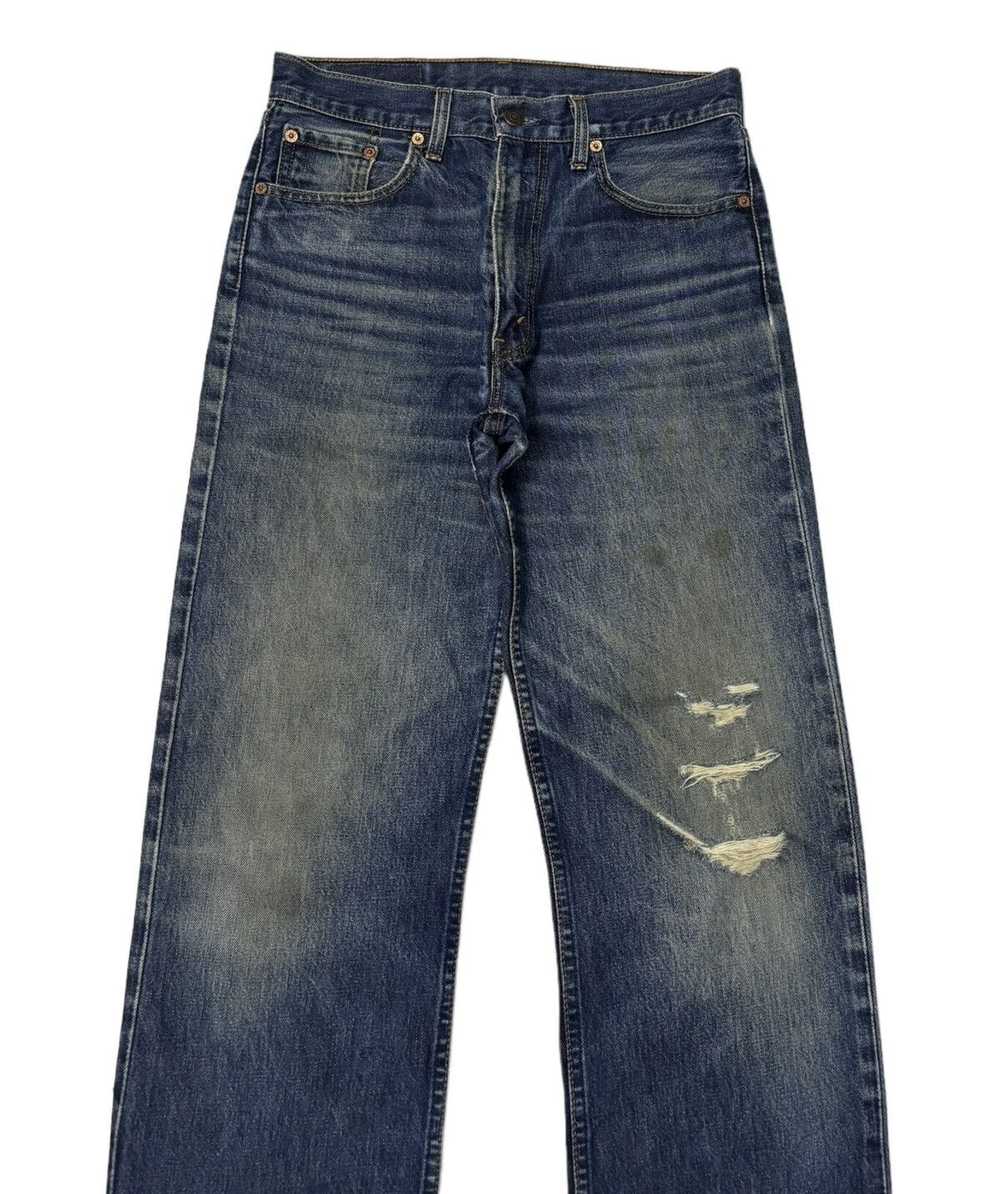 Levi's LEVIS 508 VINTAGE DISTRESSED DENIM JEANS - image 7