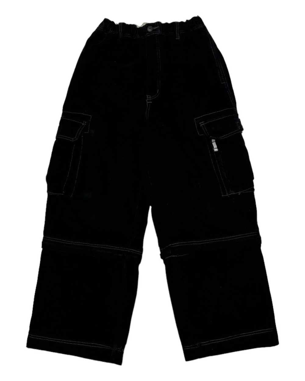 If Six Was Nine - Vintage Bsw Baggy Cargo Multi P… - image 1