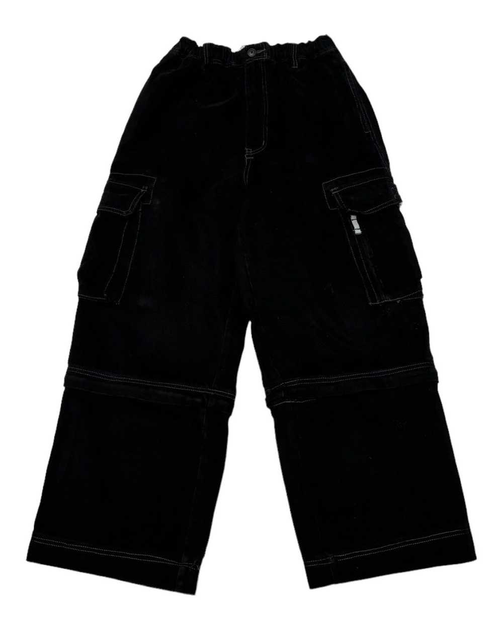 If Six Was Nine - Vintage Bsw Baggy Cargo Multi P… - image 3