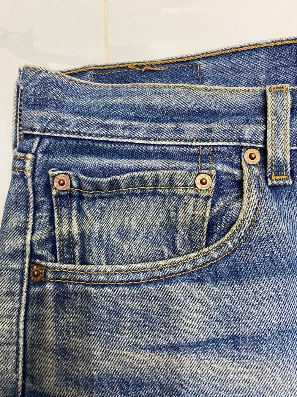 VINTAGE LEVIS 501 SINGLE R MEXICO DISTRESSED DENI… - image 10