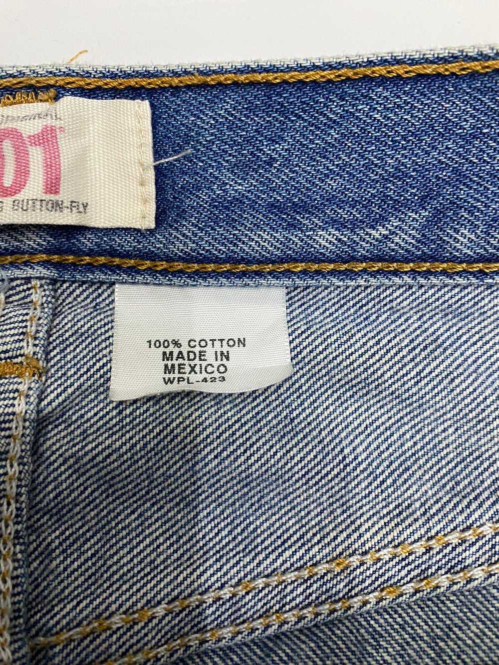 VINTAGE LEVIS 501 SINGLE R MEXICO DISTRESSED DENI… - image 12