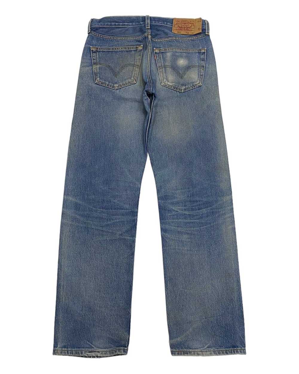 VINTAGE LEVIS 501 SINGLE R MEXICO DISTRESSED DENI… - image 2