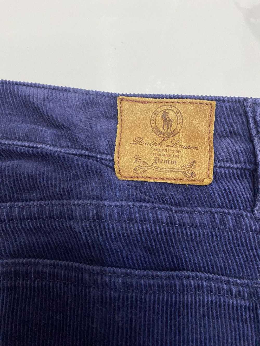 RALPH LAUREN SPORT CORDUROY SLIM FIT PANTS - image 9