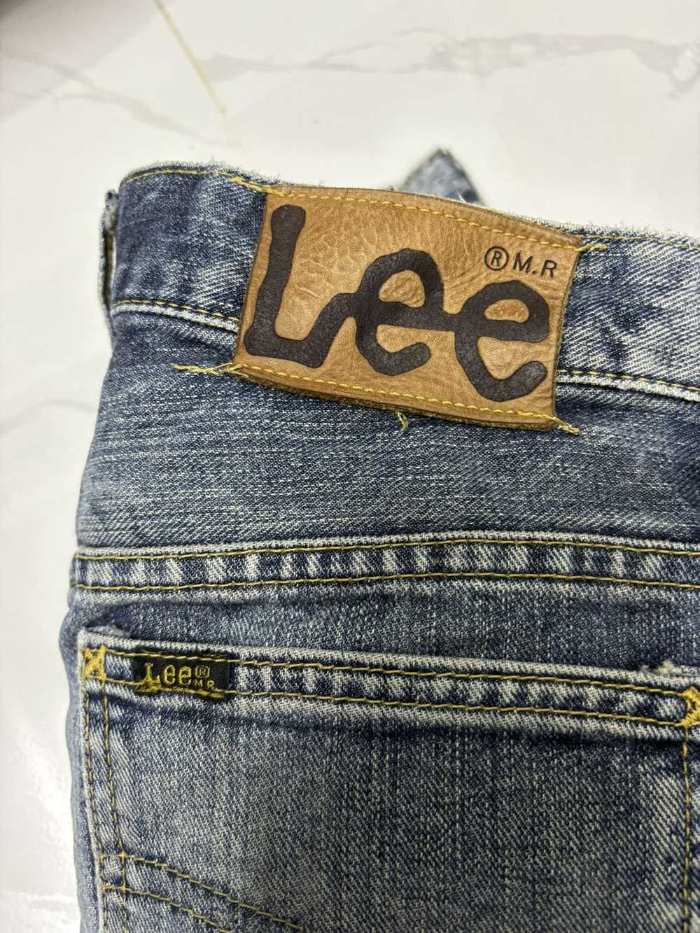 Vintage 90s Lee Riders Flared Jeans Distress Boot… - image 11