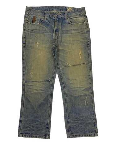 Prps - VINTAGE DPSR JAPAN BRAND DISTRESSED DENIM … - image 1