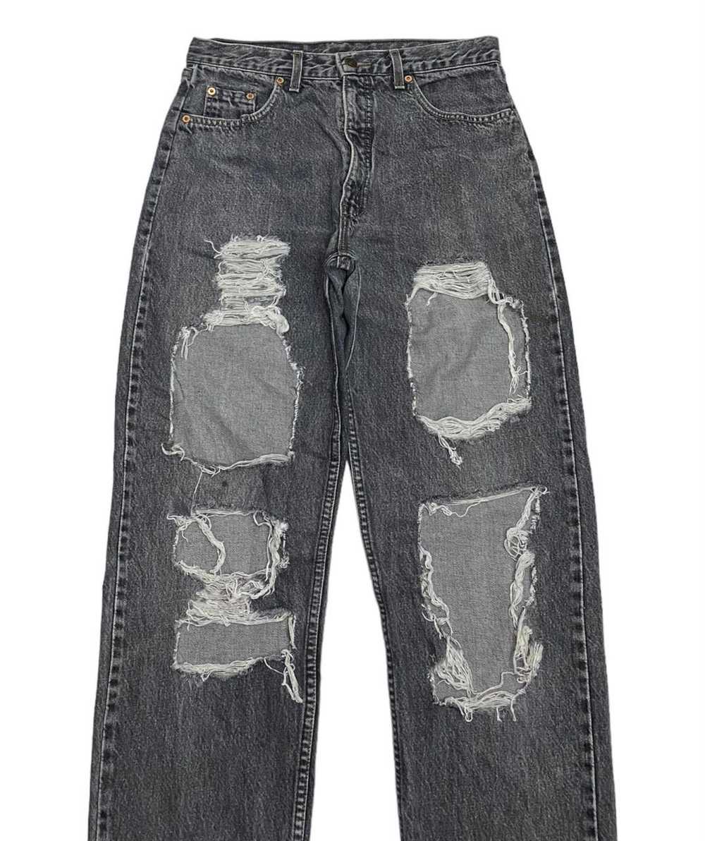 Levi's VINTAGE LEVIS ORANGE TAB 616 DISTRESSED DE… - image 3