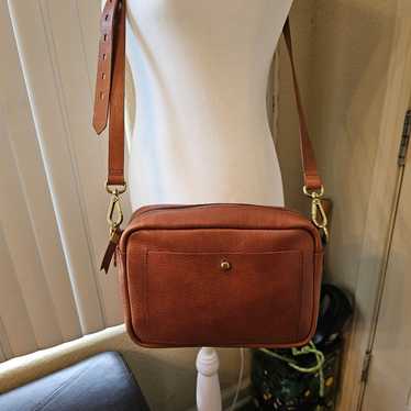 Leather Madewell Camera Crossbody Bag