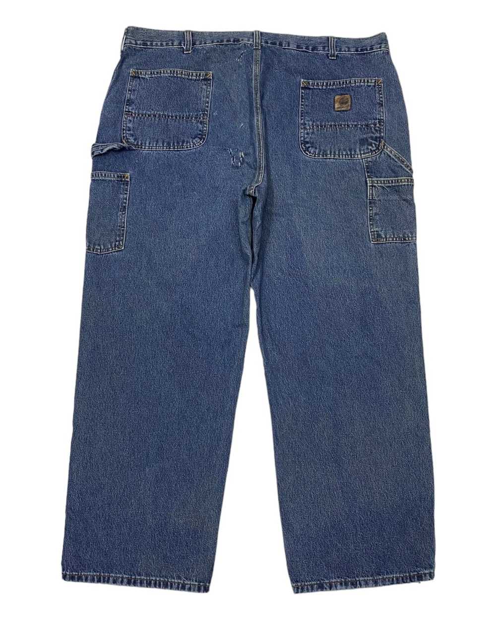 🔥CARHARTT DUNGAREE CARPENTER JEANS OVERSIZED BAG… - image 1