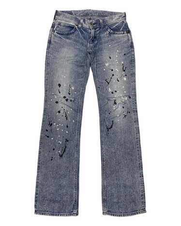 🔥RARE EDWIN SOMETHING PAINTER DISTRESSED DENIM JE