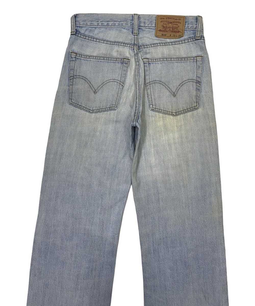 🔥VINTAGE LEVIS 533 STONE WASH DISTRESSED DENIM J… - image 7