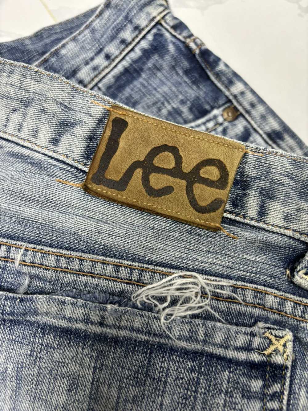 LEE RIDERS UNION MADE ACID WASH DISTRESS DENIM ST… - image 10