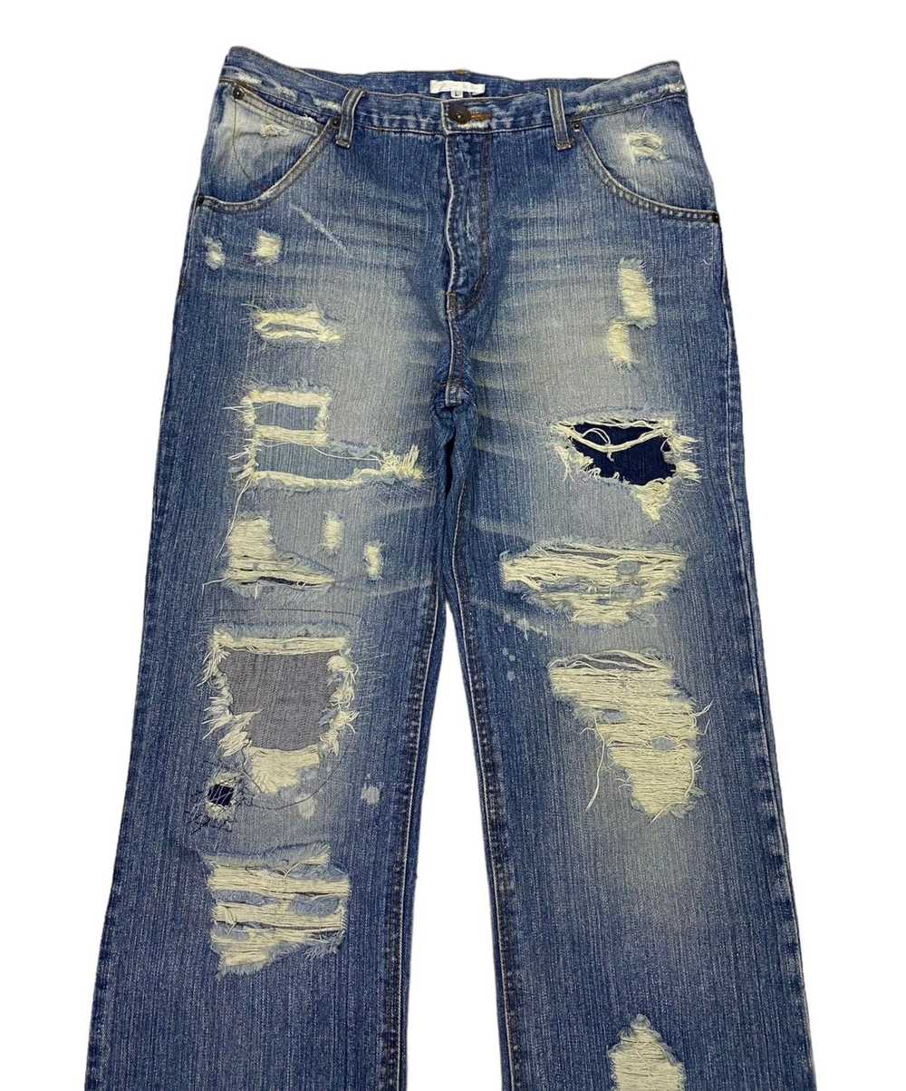 Vintage - EXHIBITIONIST JAPAN DISTRESSED DENIM UN… - image 5