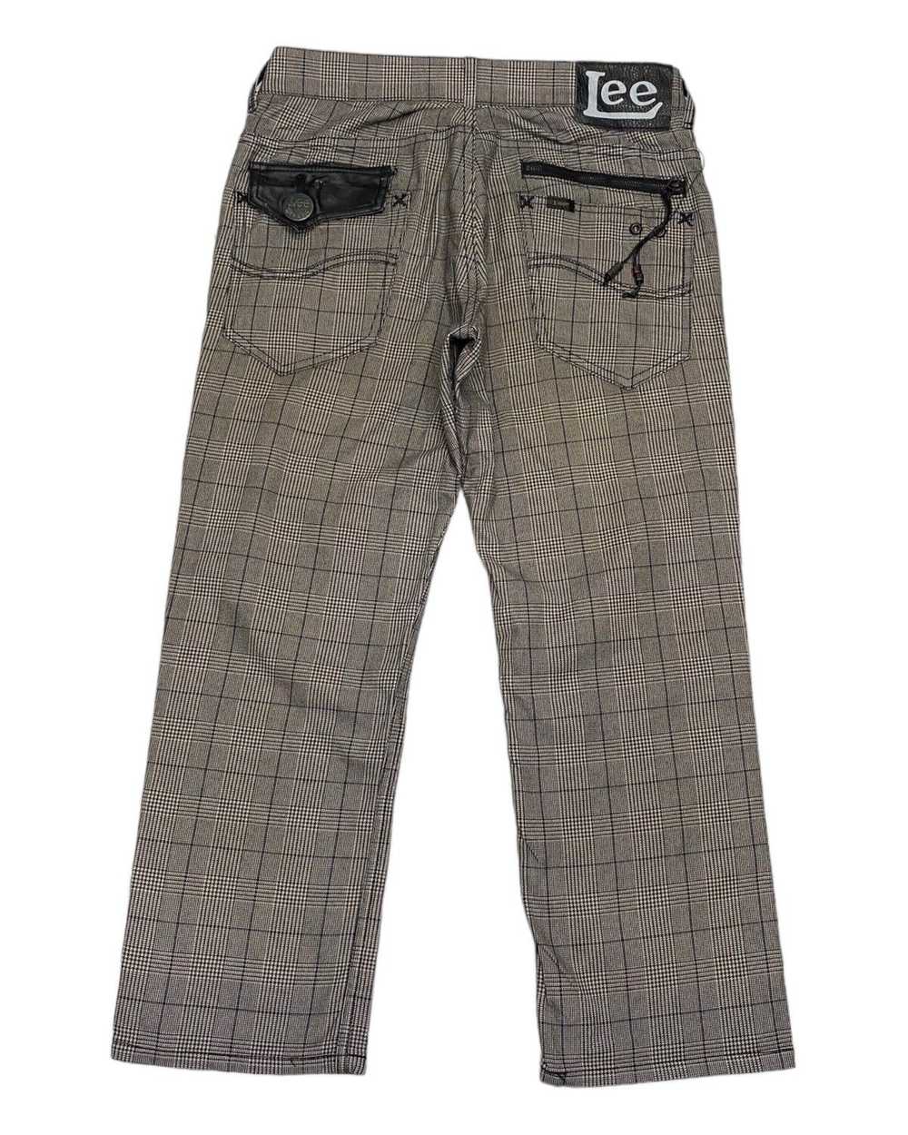 VINTAGE LEE RIDERS CHECKERED 3Q PANTS - image 2