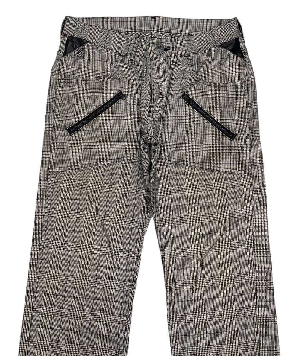 VINTAGE LEE RIDERS CHECKERED 3Q PANTS - image 3