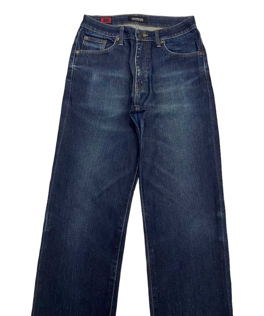 EDWIN 13oz 503 FLEX DISTRESSED DENIM JEANS JAPAN - image 5