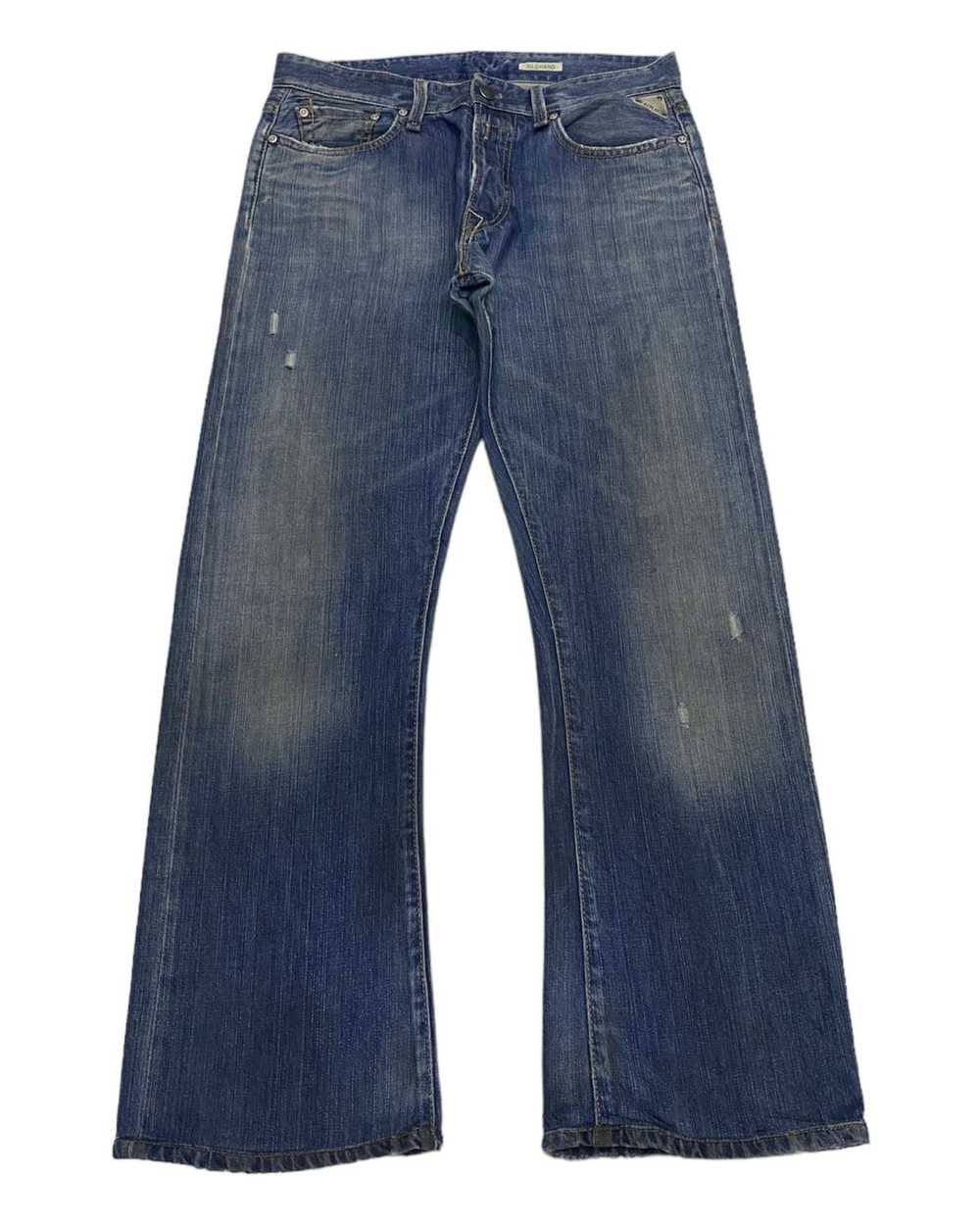 Archival Clothing - FLARE JEANS🔥REPLY DISTRESSED… - image 1