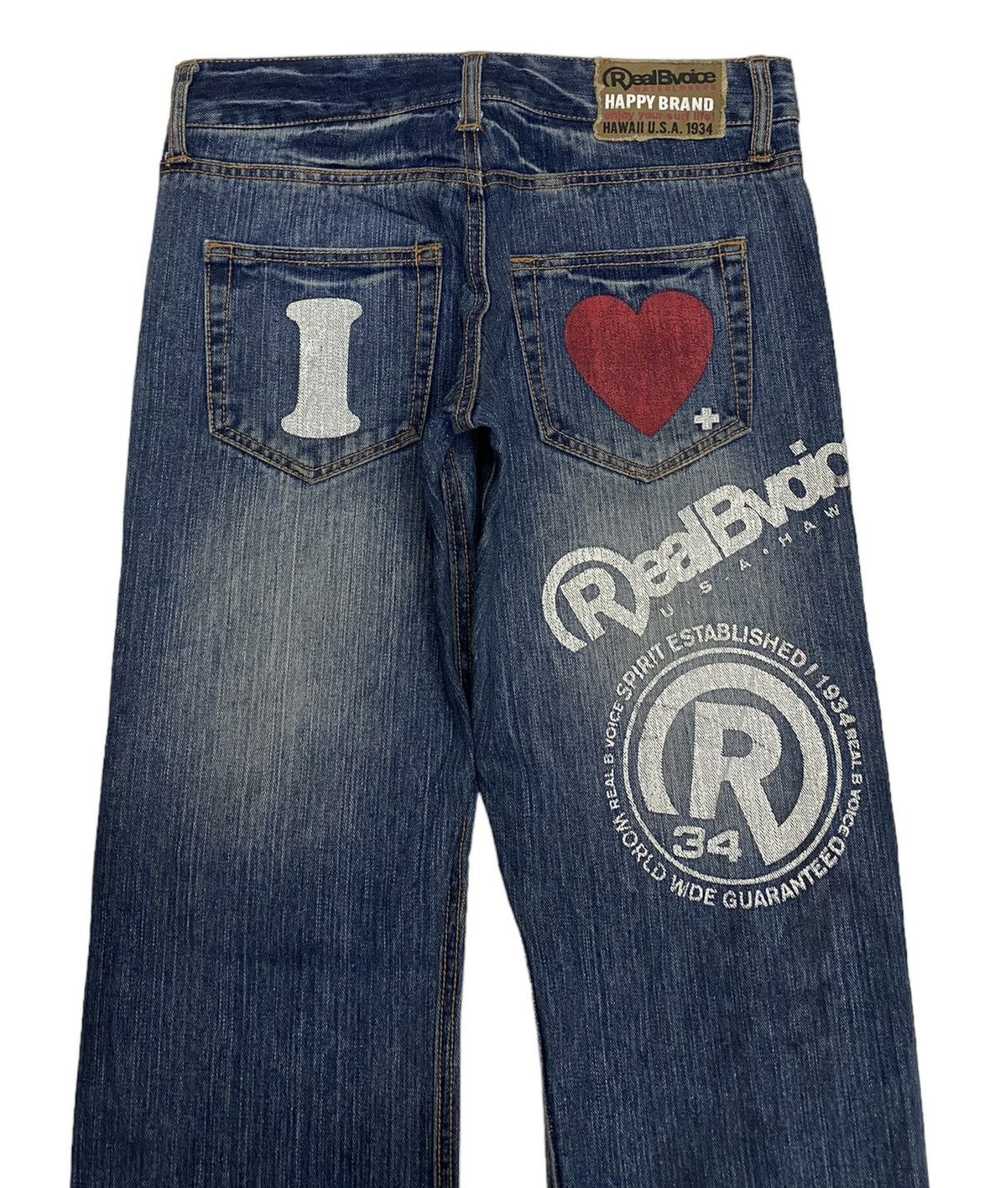 Vintage - RARE🔥RBV REALBVOICE DISTRESSED DENIM J… - image 6