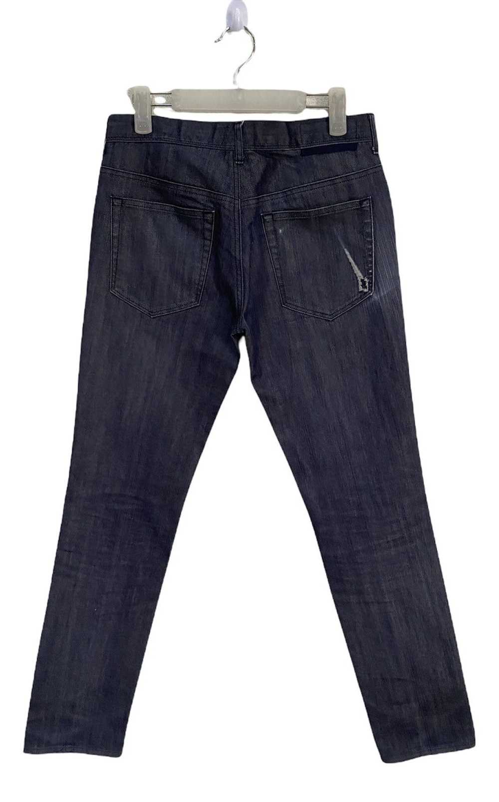 VINTAGE MORGAN HOMME DISTRESSED DENIM PANTS - image 4