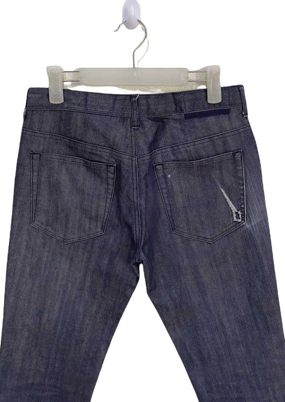 VINTAGE MORGAN HOMME DISTRESSED DENIM PANTS - image 5