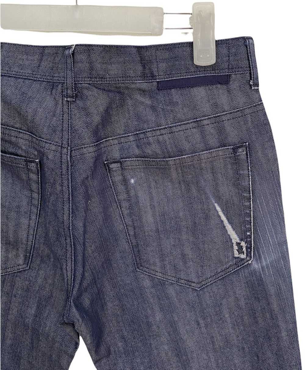 VINTAGE MORGAN HOMME DISTRESSED DENIM PANTS - image 6