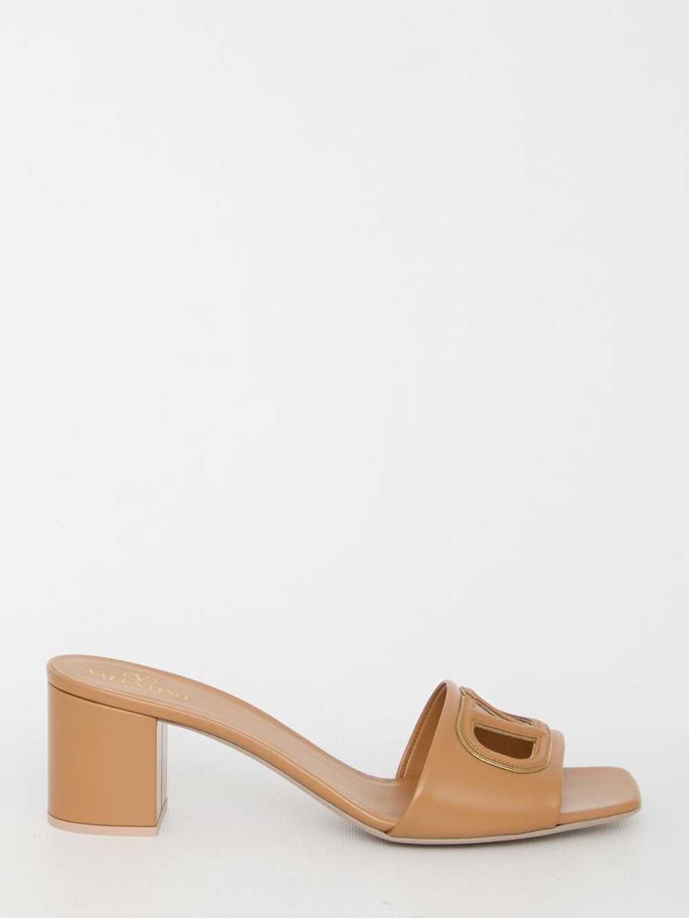 VALENTINO GARAVANI SLIDE VLOGO SIGNATURE SANDALS - image 1