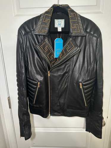 VERSACE Leather Jacket