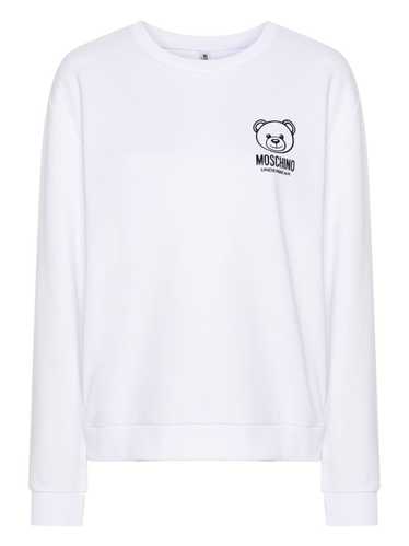 MOSCHINO UNDERWEAR TEDDY BEAR MOTIF SWEATSHIRT