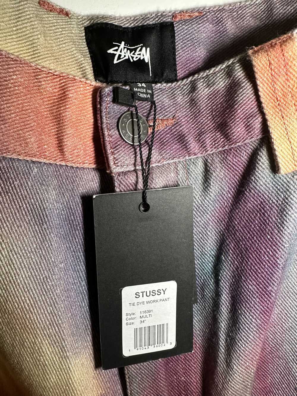 Stüssy Tie Dye Work Pants - image 4