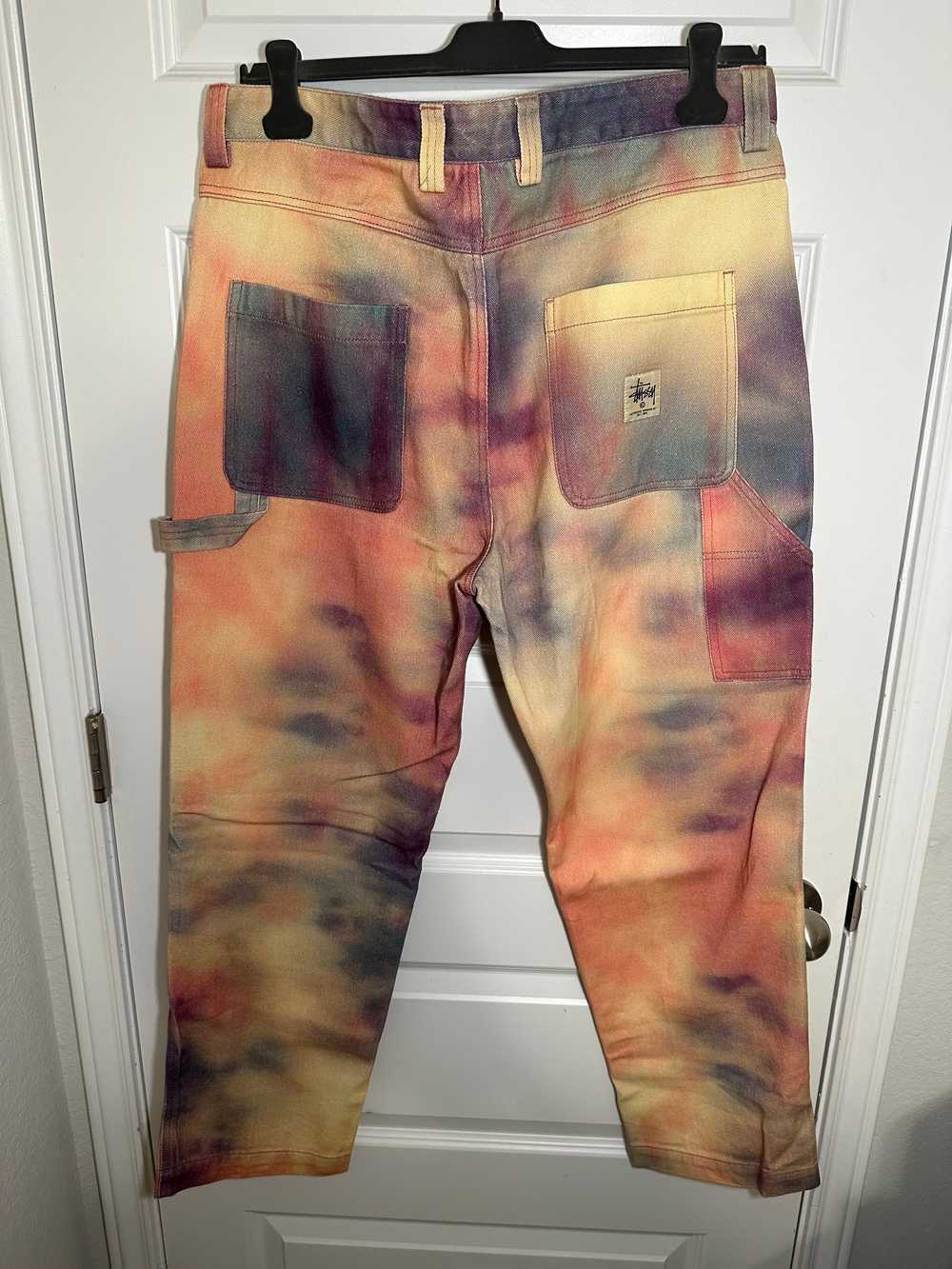 Stüssy Tie Dye Work Pants - image 5