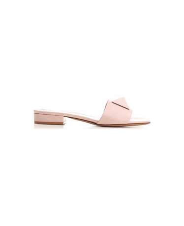 Valentino Powder Pink 'one Stud' Sandal