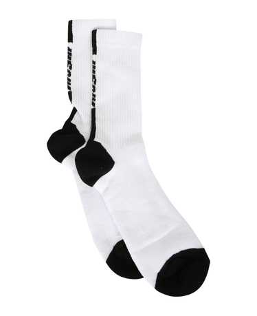 Ribbed Socks With Logo From Msgm