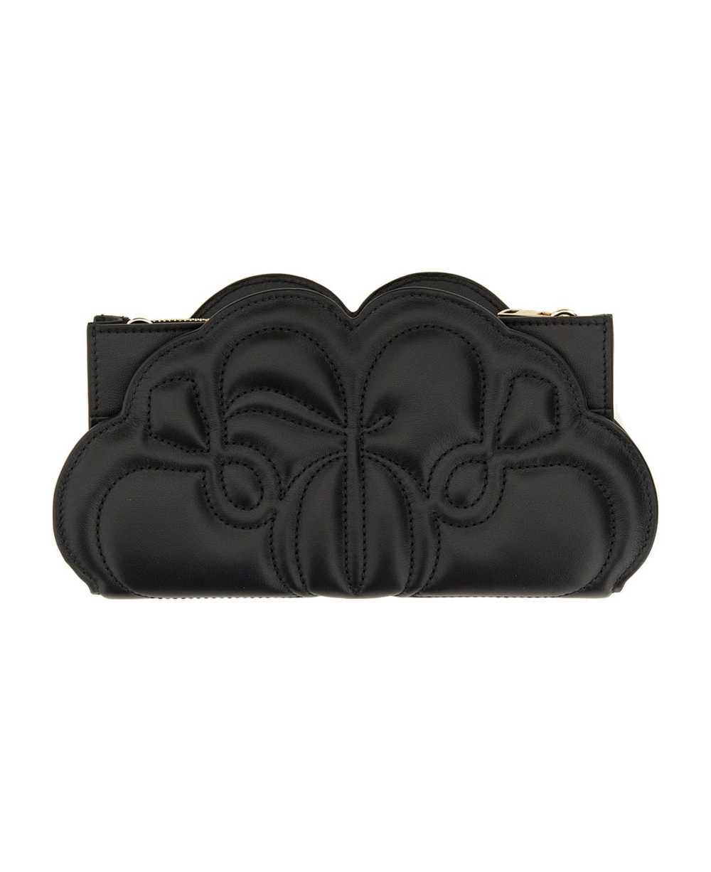 Alexander McQueen Quilted Wallet With Shoulder St… - image 3