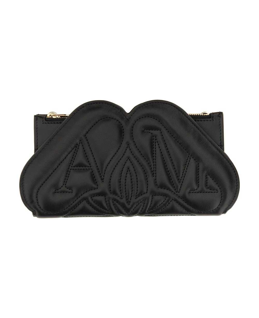 Alexander McQueen Quilted Wallet With Shoulder St… - image 4