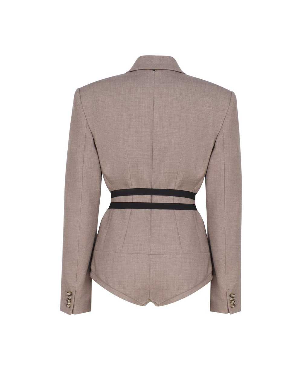 Sportmax Buckle Detailed Long-sleeved Jacket - image 2