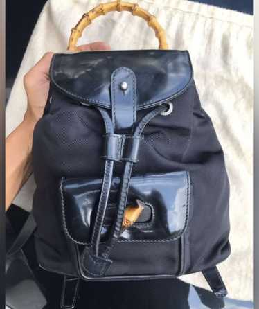 Authentic Vintage GUCCI Bambo Small backpack