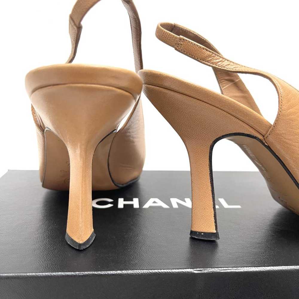 Chanel Leather heels - image 2