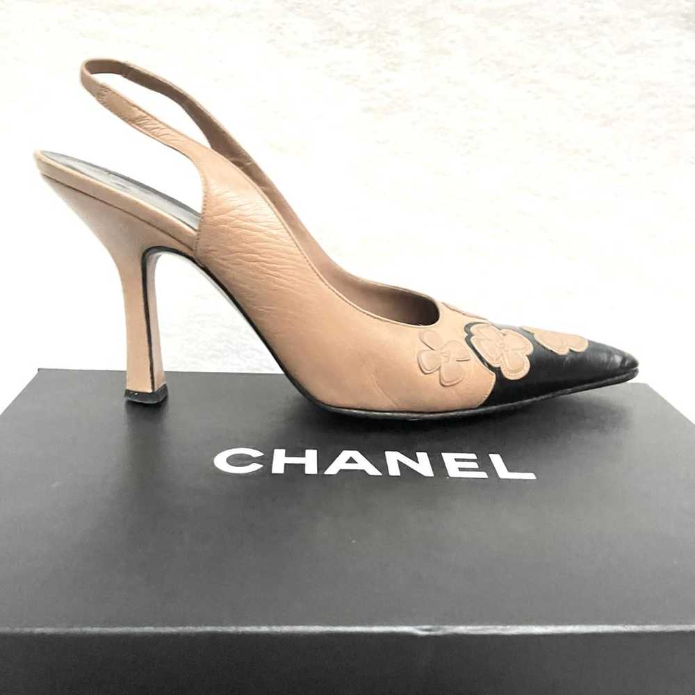 Chanel Leather heels - image 6