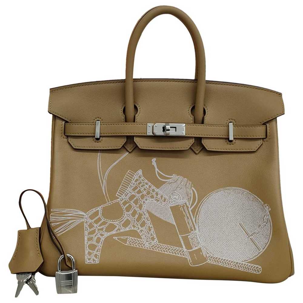 Hermès Birkin 25 leather handbag - image 1