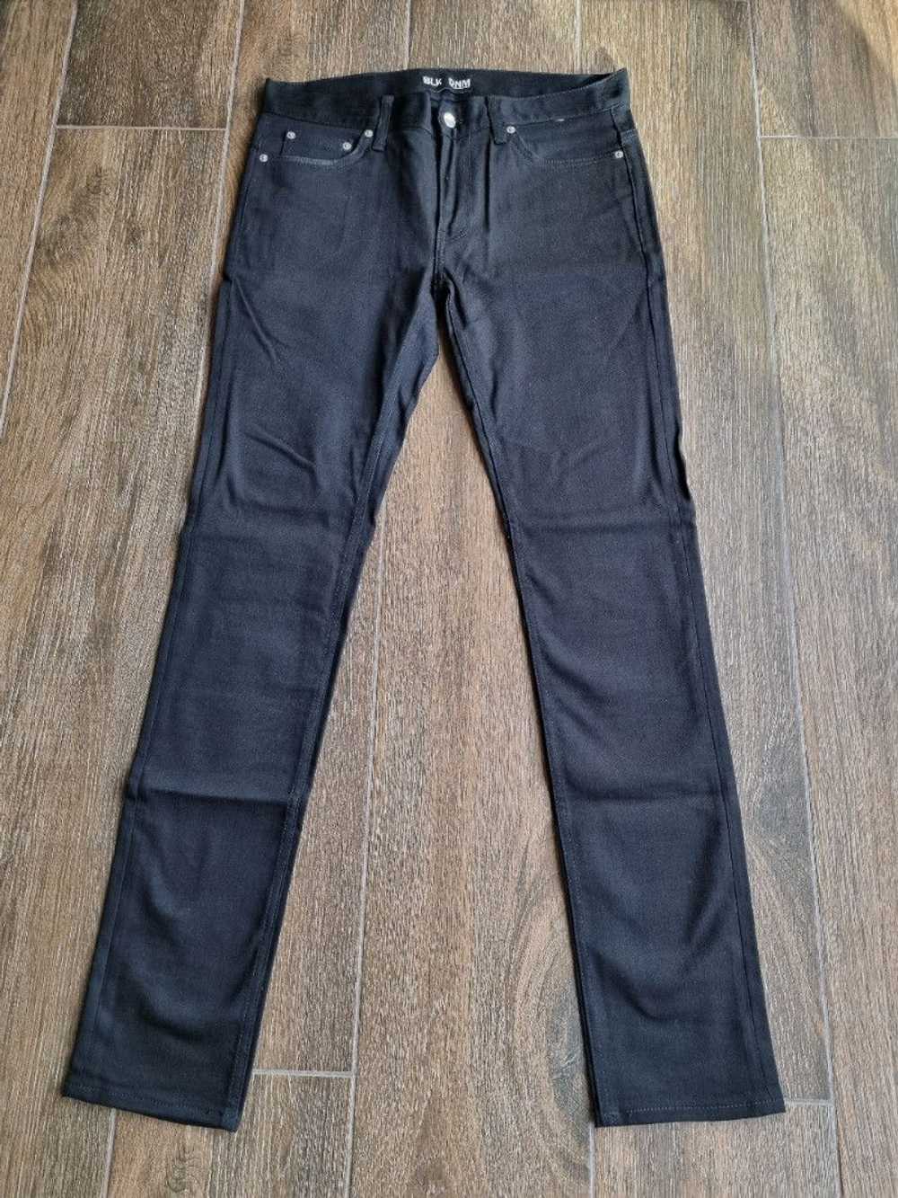 BLK DNM furman 25 black skinny jeans, 32x34 BNWT - image 1