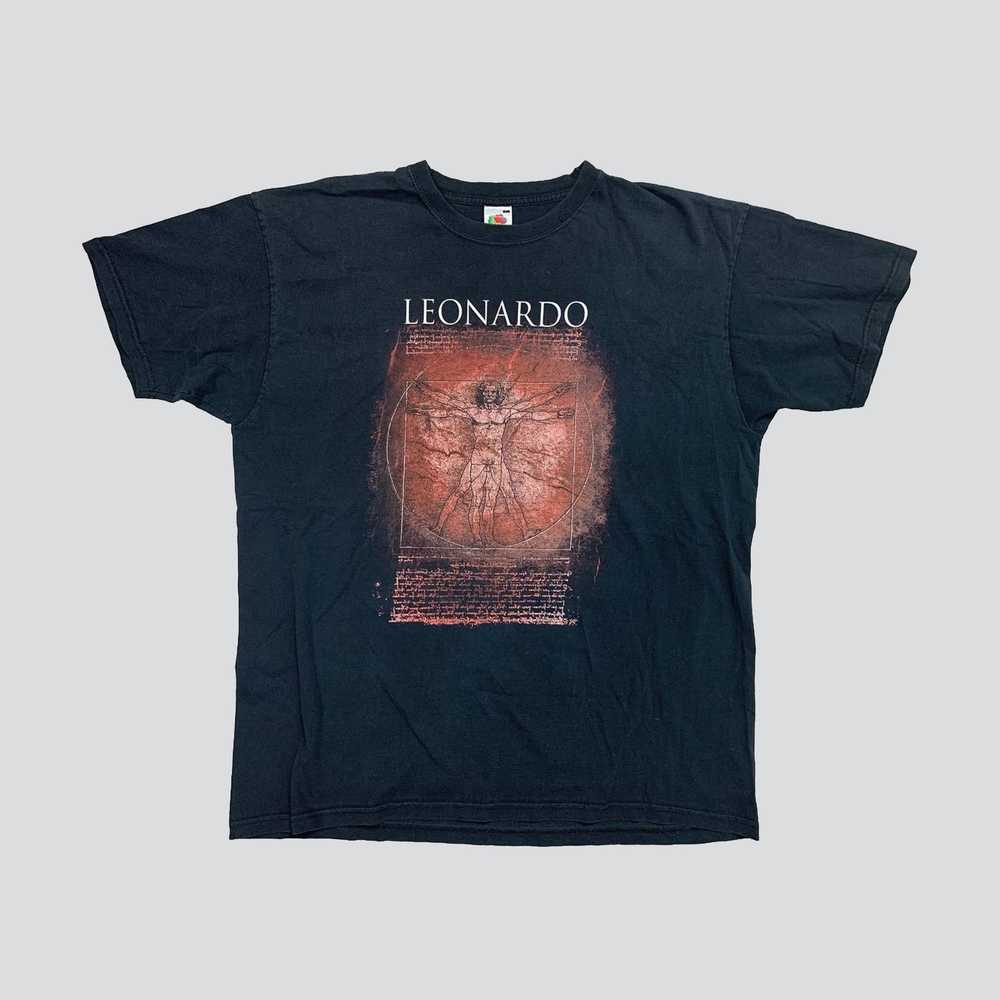 Vintage Leonardo Da Vinci T Shirt Size XL Homo Vi… - image 1