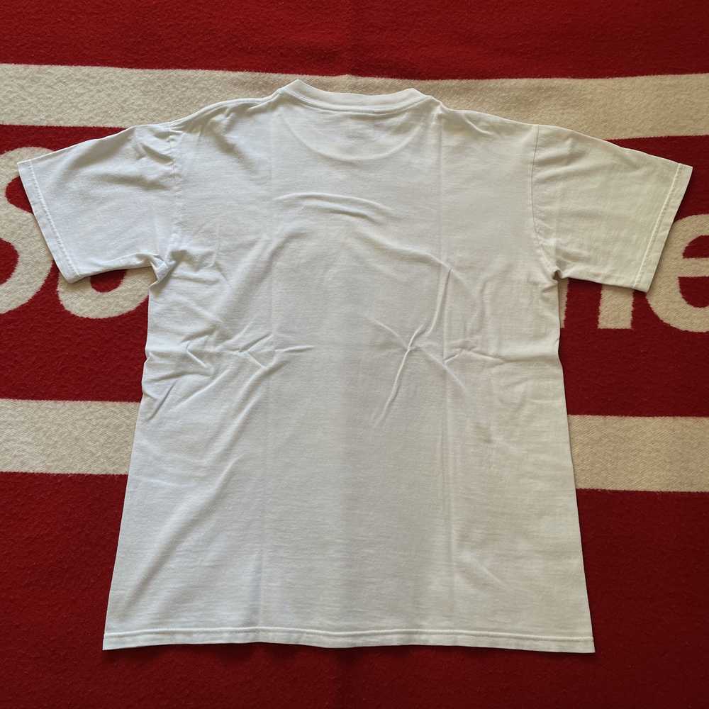 Supreme x BAPE - Gray Psyche Camo Box Logo Tee Sh… - image 4