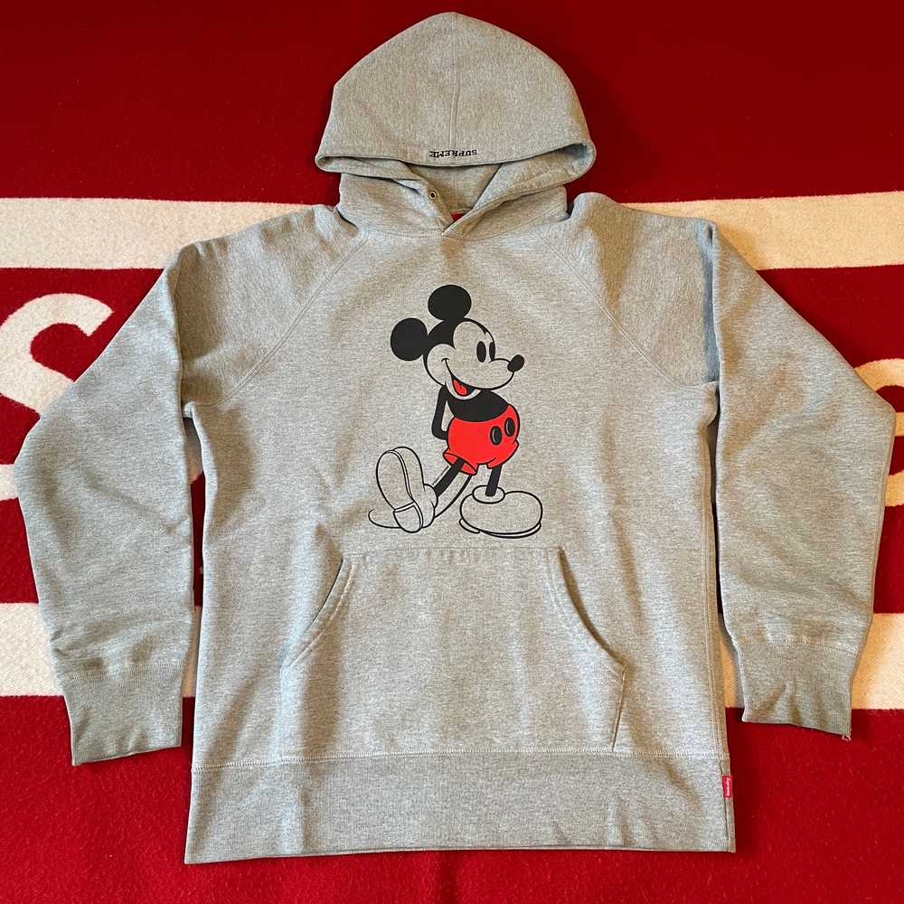 Supreme Disney - Mickey Mouse Hoodie Pullover Swe… - image 1