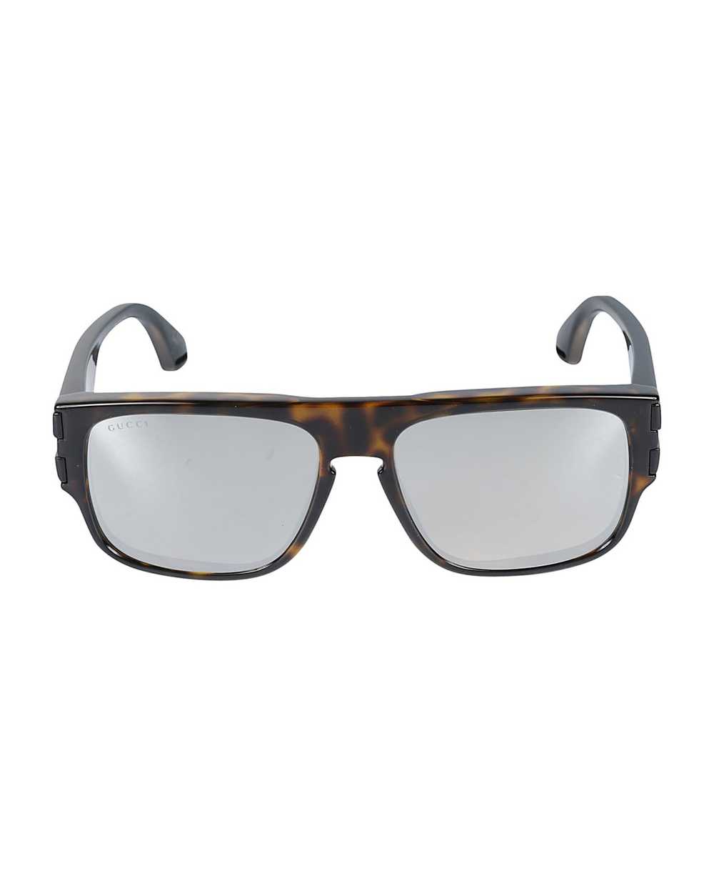 GUCCI Rectangle Retro Sunglasses - image 1